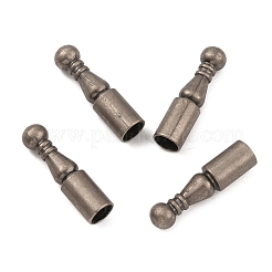 Alloy Cord Ends&nbsp;FIND-WH0146-32B