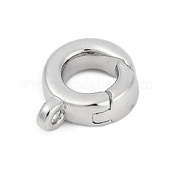 Brass Spring Gate Rings&nbsp;KK-G522-10P