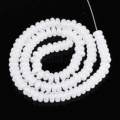 Imitation Jade Glass Beads Strands&nbsp;GLAA-T025-6mm-06D