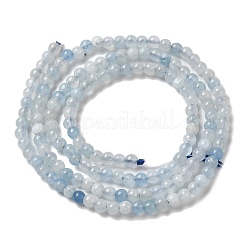 Natural Aquamarine Beads Strands&nbsp;G-B090-A17-03