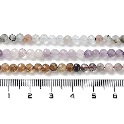 Natural & Synthetic Mixed Gemstone Beads Strands&nbsp;G-D080-A01-01