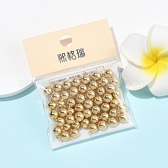 シーグレース真鍮ペンダント  ラウンドチャーム  カドミウムフリー＆ニッケルフリー＆鉛フリー  18KGP本金メッキ  8x6mm  穴：1.2mm&nbsp;XGRPCF207-200G