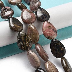 Natural Rhodonite Beads Strands&nbsp;G-P528-L21-01