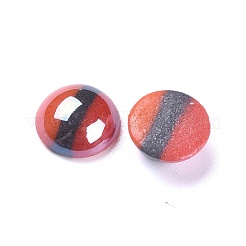 Opaque Glass Cabochons&nbsp;GGLA-S038-12E-8mm