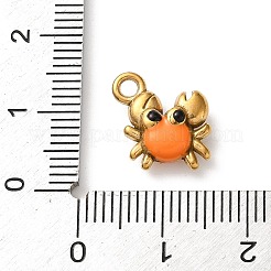 304 Stainless Steel Enamel Charms&nbsp;FIND-Z102-06G-02