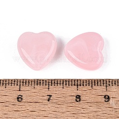 ツートンアクリルビーズ  天然石風  ハート  ピンク  14x14x7mm  穴：1.8~2mm&nbsp;OACR-T011-38N