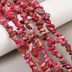 Natural Imperial Jasper Bead Strands&nbsp;G-P444-05D-01