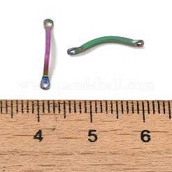 Ion Plating(IP) 304 Stainless Steel Connector Charms&nbsp;STAS-Q323-11MC