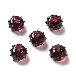 Handmade Bumpy Lampwork Beads&nbsp;LAMP-E023-06C