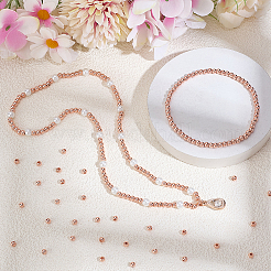 Brass Beads&nbsp;KK-PH0012-56RG-02