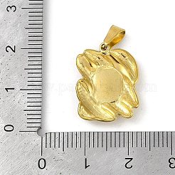 ABS Plastic Imitation Pearl Pendants&nbsp;STAS-H224-02G