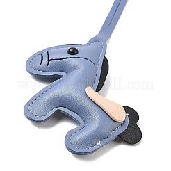 Horse PU Leather Pendant Decorations&nbsp;HJEW-A012-01C