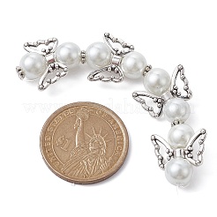 Angel Fairy Shape Glass Pearl Beads Strands&nbsp;AJEW-JB01180-03