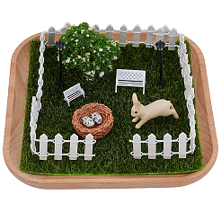 樹脂ディスプレイ装飾  苔マイクロ風景庭の装飾  混合図形  12~150x8~150x6~30.5mm&nbsp;DJEW-CN0001-46