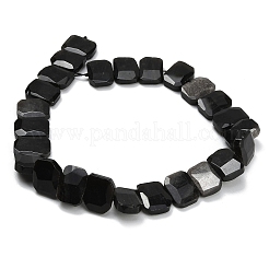 Natural Sliver Obsidian Beads Strands&nbsp;G-C285-A14-01