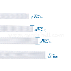 Polyester & Plastic Boning Sewing Wedding Dress Fabric&nbsp;OCOR-TA0001-09