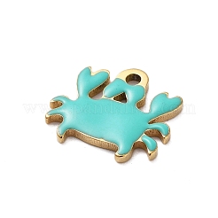 Ion Plating(IP) 201 Stainless Steel Charms&nbsp;STAS-A101-01A-04G