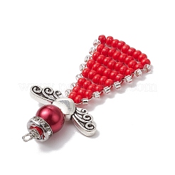 Glass Seed Beads Pendants&nbsp;PALLOY-MZ00381-05