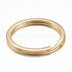 Ion Plating(IP) 304 Stainless Steel Split Key Rings&nbsp;LS-STAS-H383-29G