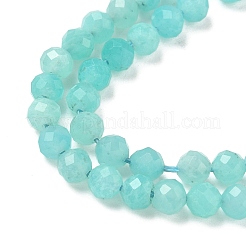 Natural Amazonite Beads Strands&nbsp;G-E411-43-4mm-01