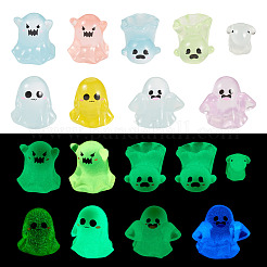 30Pcs Halloween Luminous Transparent Resin Display Decoration&nbsp;DJEW-TA0001-36