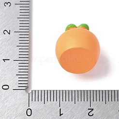 樹脂製野菜置物飾り  ホームデスクトップ装飾用  ニンジン  14.5x14.5mm&nbsp;DJEW-E014-01A