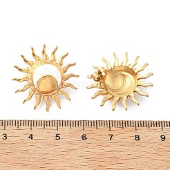 304 Stainless Steel Stud Earrings&nbsp;EJEW-D319-12G
