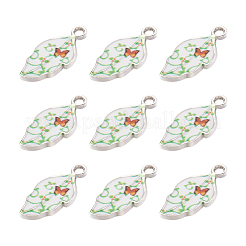 Alloy Enamel Pendants&nbsp;LS-PALLOY-TAC0009-25P-B