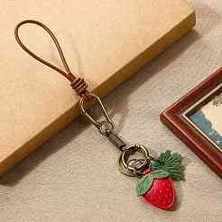 1Pc Wooden Pendant Keychain&nbsp;KEYC-SZ0001-24G