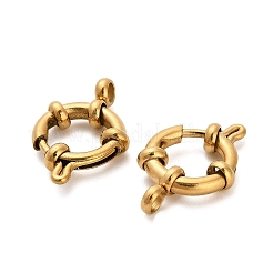 304 Stainless Steel Spring Ring Clasps&nbsp;STAS-K288-03B-G