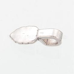 スペードチベットスタイルのペンダントグルーオンベイル  鉛フリー＆カドミウムフリー  アンティークシルバー  長さ16mm  6 mm幅  厚さ5mm  穴：3mm&nbsp;AB3357Y