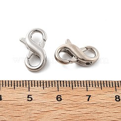 真鍮カニカン  プラチナ  16x9.5x4.5mm  穴：4.5x3.5mm&nbsp;KK-R216-18D-P
