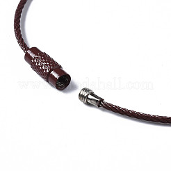 Spray Painted 201 Stainless Steel Wire Cable Keychains&nbsp;BJEW-T019-01N