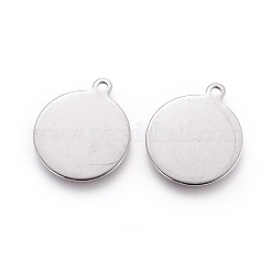 Tarnish Resistant 201 Stainless Steel Pendants&nbsp;PALLOY-E456-01P