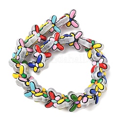 Transparent Glass Enamel Beads&nbsp;LAMP-C023-02