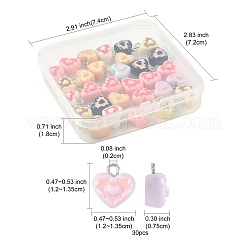30Pcs Opaque Resin Charms&nbsp;RESI-FS0002-38