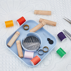 5Pcs Wooden Sewing Needle Holder Storage Case&nbsp;AJEW-FH0004-83