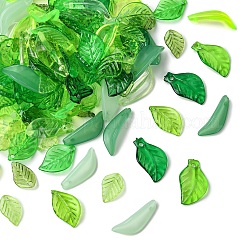 140Pcs 14 Styles Transparent Acrylic Charms&nbsp;TACR-YW0003-34