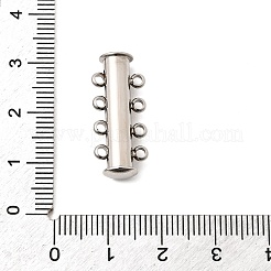 304 Stainless Steel Slide Lock Clasps&nbsp;STAS-F350-05C-P