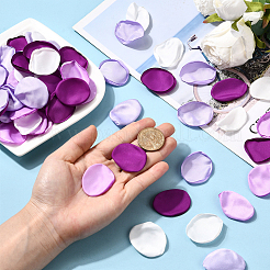 Polyester Artificial Rose Flower Petals&nbsp;AJEW-WH20067-107A
