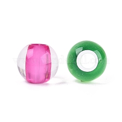 Transparent Acrylic European Beads&nbsp;OACR-Q200-07