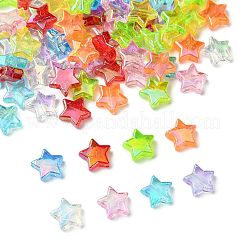 90Pcs 9 Colors Eco-Friendly Transparent Acrylic Beads&nbsp;TACR-FS0001-63