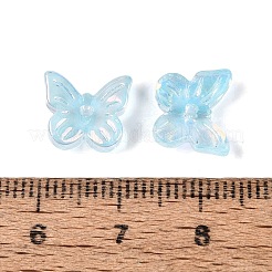 Electroplate Transparent Glass Beads&nbsp;EGLA-N057-03F
