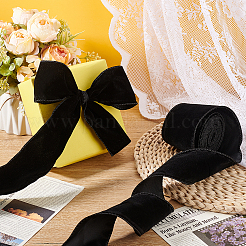 Single Face Velvet Ribbons&nbsp;SRIB-WH0011-170