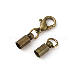Brass Lobster Claw Clasps&nbsp;FIND-WH0044-78AB
