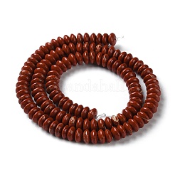 Natural Red Jasper Beads Strands&nbsp;G-Z030-A26-01