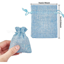 Burlap Packing Pouches Drawstring Bags&nbsp;ABAG-BC0001-13