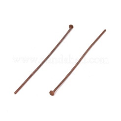 鉄平頭ピン  カドミウムフリー＆ニッケルフリー＆鉛フリー  赤銅鉱  50x0.75~0.8mm  20ゲージ  約2100個/500g  ヘッド：2mm&nbsp;IFIN-R217-0.7x50-R-NF