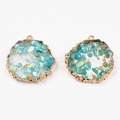 Resin Pendants&nbsp;RESI-R428-011F