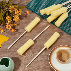 8Pcs Clay Pottery Sponge Stand&nbsp;AJEW-BC0009-64B